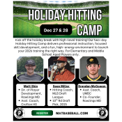 Holiday Hitting Camp